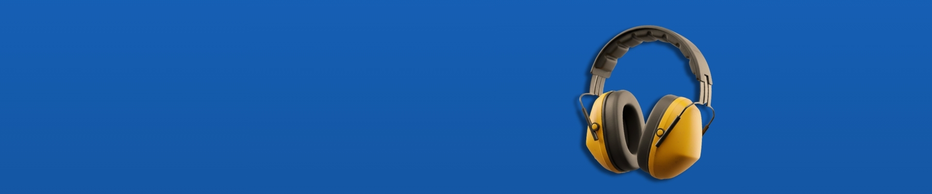 Protection anti bruit banner